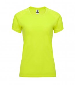 Футболка Roly Bahrain woman 135 Неоновый желтый