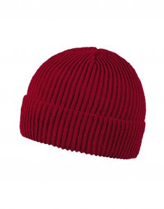 Шапка coFEE Wrap beanie Бордовый be_3030/2 фото