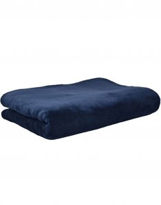 Плед флисовый Soft Me Fancy Темно-синий