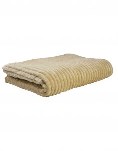 Плед флисовый Soft Me Line Песочный