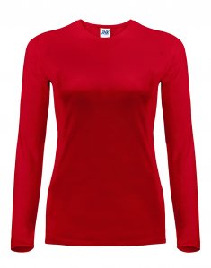 Жіноча футболка з довгим рукавом JHK TSRL 150 LS Червоний