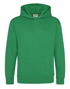 Дитяча толстовка Just Hoods KIDS HOODIE Зелений