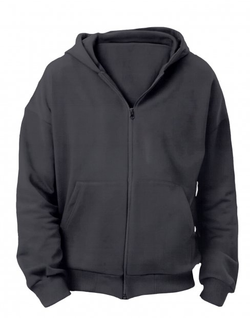 Мужская, женская толстовка на замке RM U0409/DarkGrey фото