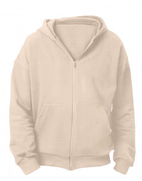 Чоловіча, жіноча толстовка на замку Ray Market U0409/Cream фото