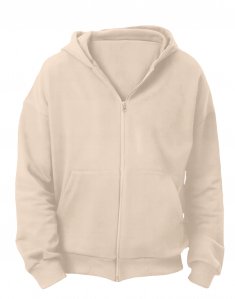 Толстовка на замку RAY LOOSE Unisex Бежевий