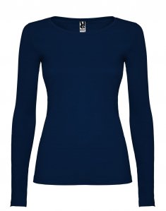 Женская футболка с длинным рукавом Roly Extreme Woman Темно-синий