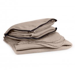 Плед-подушка из флиса Warm Бежевый