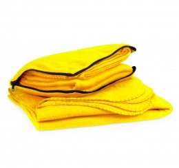 Плед-подушка из флиса Warm Желтый