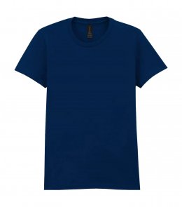 Футболка женская Gildan Softstyle Midweight 185 Темно-синий