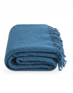 Плед букле Премиум Василёк