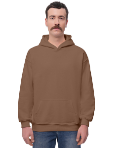 Худи (толстовка) Maikoff Oversize Diagonal 550 Визон