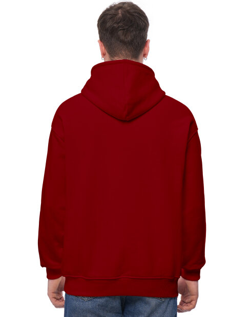 Мужская, женская толстовка Maikoff diagonalHoodie/red_dark фото