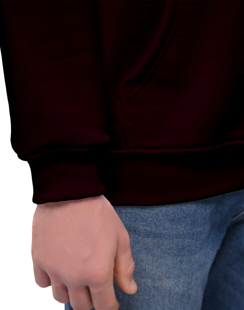 Мужская, женская толстовка Maikoff diagonalHoodie/marsala фото