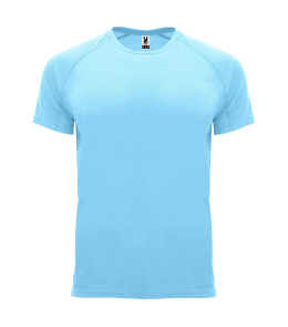 Футболка Roly Bahrain JN 135 Блакитний