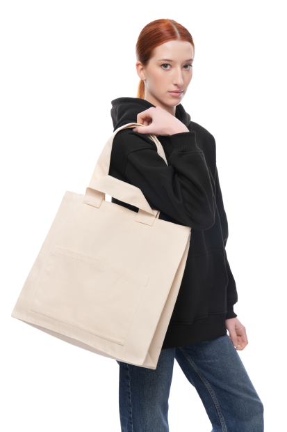 Еко-сумка Maikoff dvi_kush/beige фото