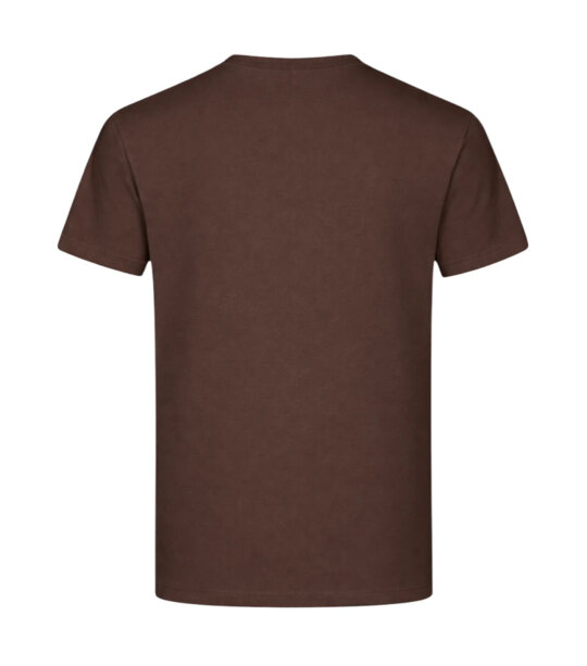 Чоловіча футболка RM Premium Fit U0102/chocolate фото