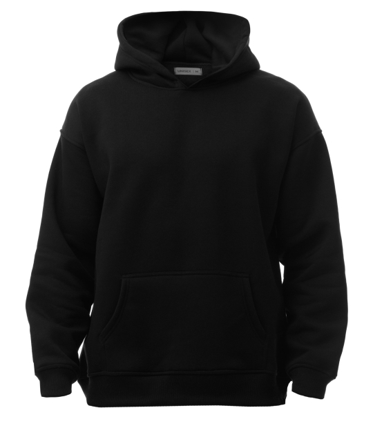 Чоловіча толстовка Maikoff Oversize unisexHoodie-light/black фото