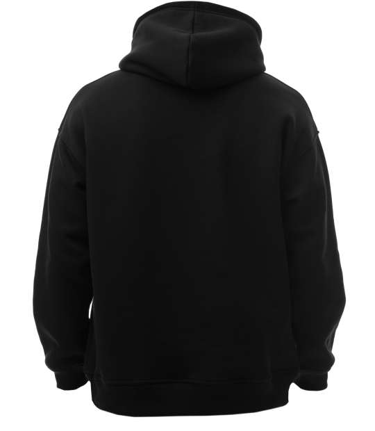 Чоловіча толстовка Maikoff Oversize unisexHoodie-light/black фото