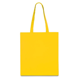 Эко-сумка хлопковая цветная Желтая