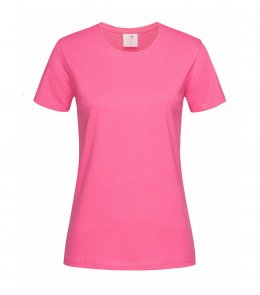 Женская футболка Stedman CLASSIC WOMEN Ярко-розовый