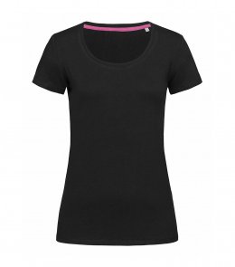 Женская футболка Stedman CLAIRE (CREW NECK) Черный ST9700/BLO фото