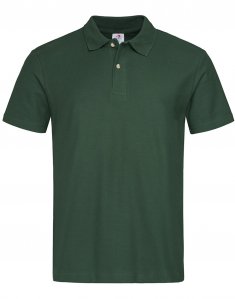 Мужская футболка поло Stedman POLO MEN Темно-зеленый