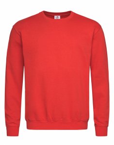 Чоловічий світшот Stedman SWEATSHIRT Червоний