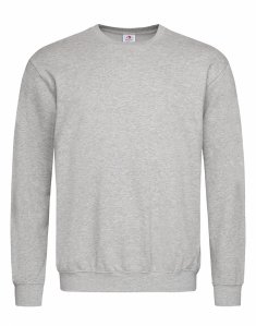 Мужской свитшот Stedman SWEATSHIRT Серый меланж