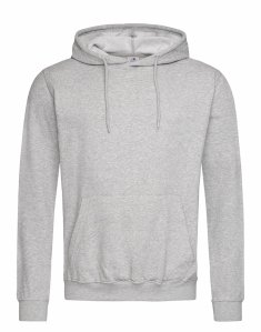 Мужская толстовка Stedman HOODED SWEATSHIRT MEN Серый меланж ST4100/GYH фото