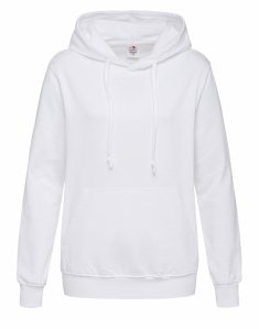 Женская толстовка Stedman HOODED SWEATSHIRT WOMEN Белый ST4110/WHI фото