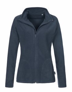 Женская флисовая кофта Stedman ACTIVE FLEECE JACKET WOMEN Глубокий темно-синий ST5100/BLM фото