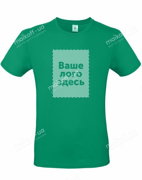Мужская футболка B&C EXACT EXACT150/KellyGreen фото