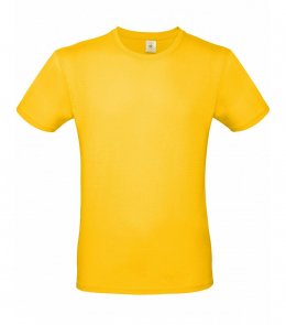 Мужская футболка B&C EXACT 150 Солнечно желтый