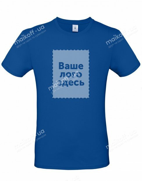 Чоловіча футболка B&C EXACT EXACT 150/RoyalBlue фото