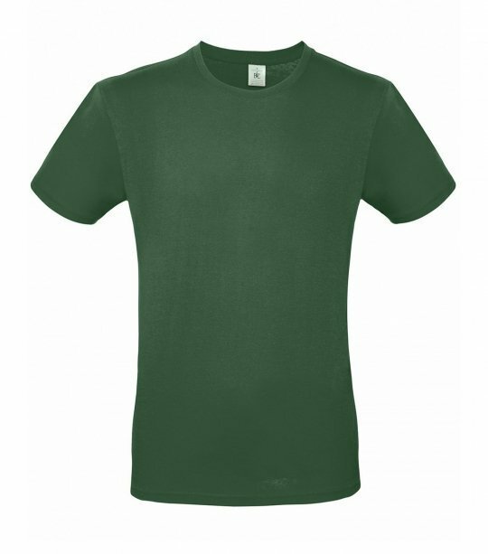 Чоловіча футболка B&C EXACT EXACT150/BottleGreen фото