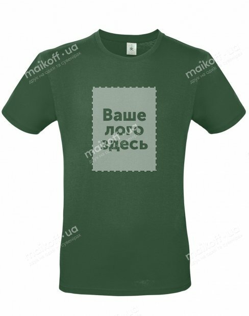 Чоловіча футболка B&C EXACT EXACT 150/BottleGreen фото