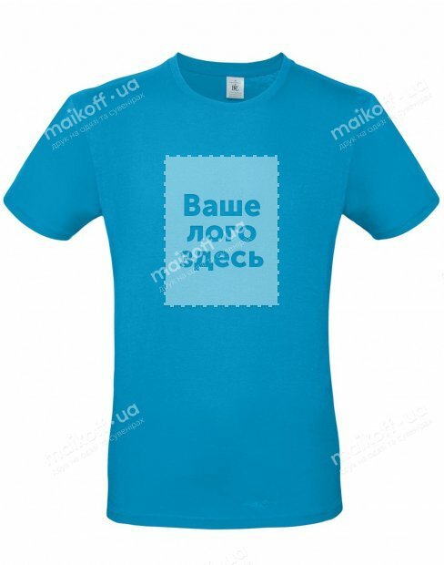 Чоловіча футболка B&C EXACT EXACT 150/Atoll фото