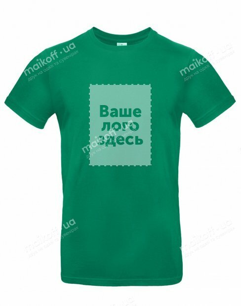 Мужская футболка B&C EXACT EXACT 190/KellyGreen фото