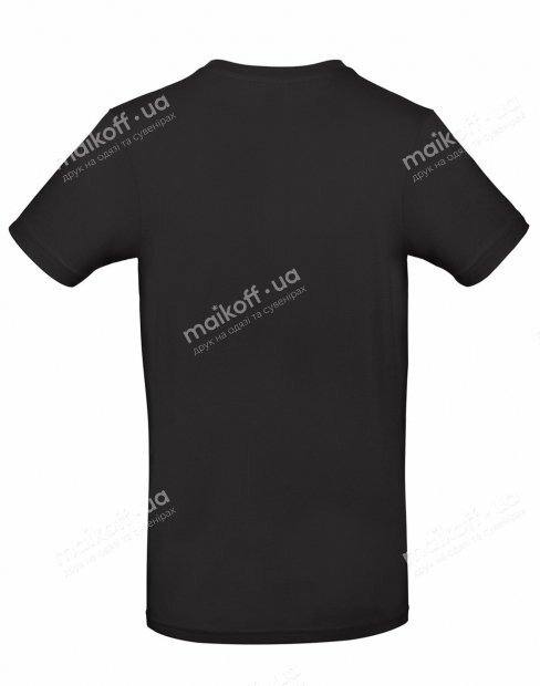 Чоловіча футболка B&C EXACT EXACT 190/Black фото