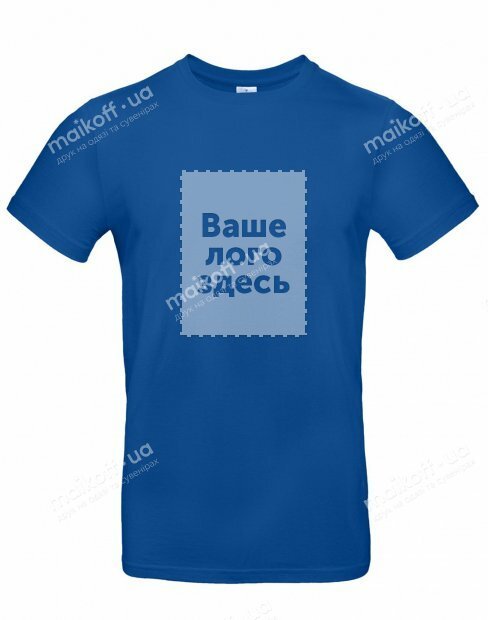 Чоловіча футболка B&C EXACT EXACT 190/RoyalBlue фото