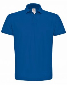 Мужская футболка поло B&C ID.001 Ярко-синий ID.001/RoyalBlue фото