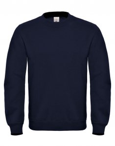Мужской свитшот B&C ID.002 Глубокий темно-синий