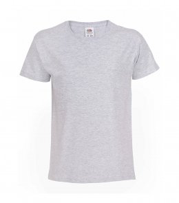 Детская футболка Fruit of the Loom VALUEWEIGHT T KIDS Серый меланж