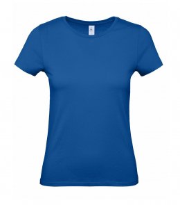Женская футболка B&C #E150 /WOMEN Ярко-синий
