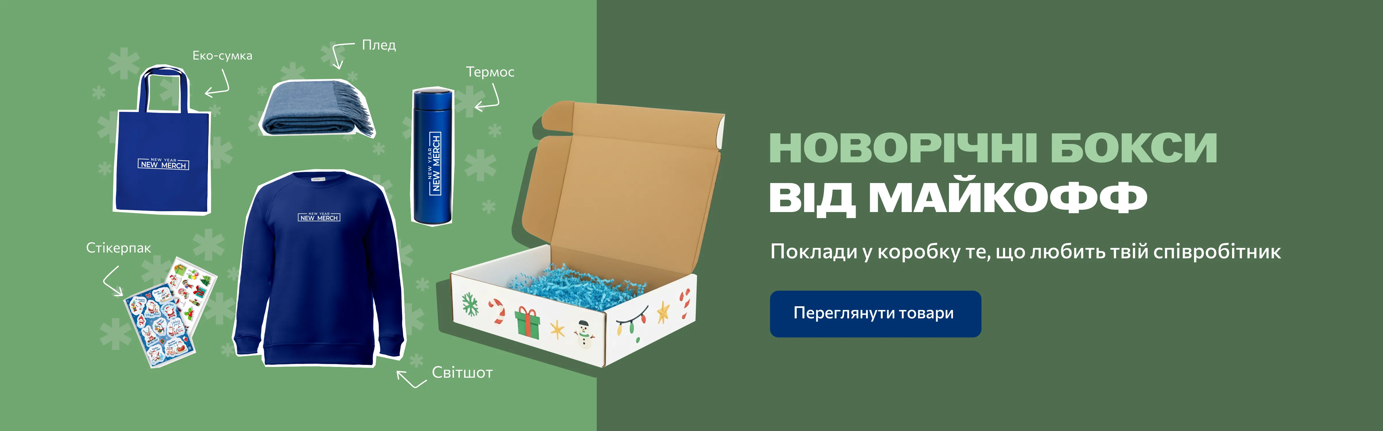 Новорічні бокси від майкофф 2025