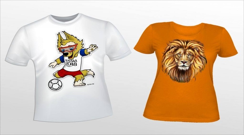 футболка для печати