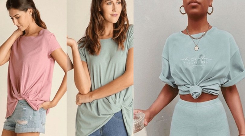 krasivo zapravit futbolku