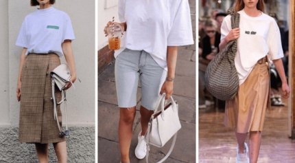 Советы стилиста: как носить футболку оверсайз каждый день