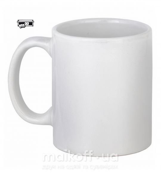 Чашка керамічна КУКУСИКИ Білий фото