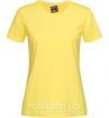 Женская футболка БЕЗ ГМО Лимонный фото
